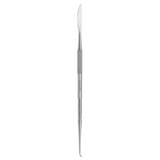 Coricama Italy LECRON 160mm - Tip Style: Straight Top Edge - Handle: Round Serrated Grip - Double Ended -Stainless Steel Wax and Modelling Instrument REF: 815210 - 1pc